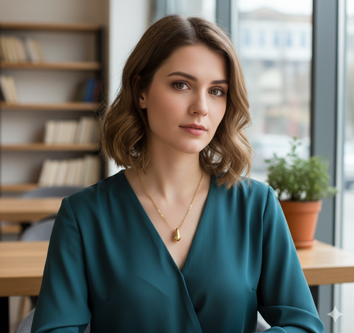 Regentropfen Halskette